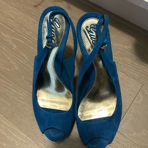 Gucci Blueberry Pumps